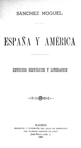 Cover of España y América