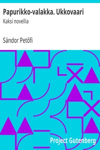 Cover of Papurikko-valakka. Ukkovaari