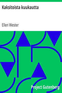 Cover of Kaksitoista kuukautta