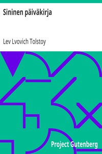Cover of Sininen päiväkirja