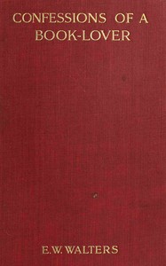 Cover of Confessions of a book-lover