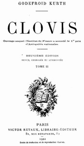 Cover of Clovis, Tome 2 (of 2)