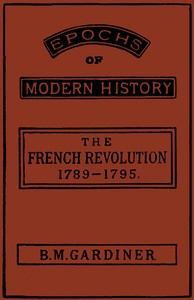 Cover of The French Revolution 1789-1795