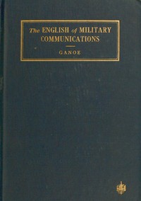 Cover of The English of military communications