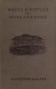 Cover of Waves and ripples in water, air, and æther