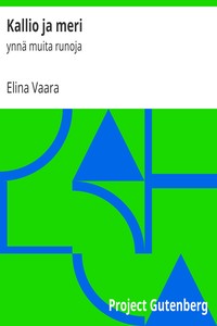 Cover of Kallio ja meri