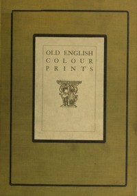Cover of Old English colour prints