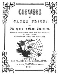 Cover of Cobwebs to catch flies