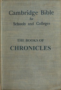 Cover of The books of Chronicles