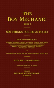 Cover of The boy mechanic, book 3
