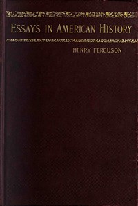 Cover of Essays in American history