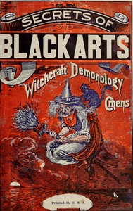 Cover of The secrets of black arts!