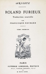 Cover of Roland Furieux, tome 1