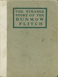 Cover of The strange story of the Dunmow flitch