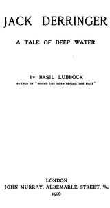 Cover of Jack Derringer