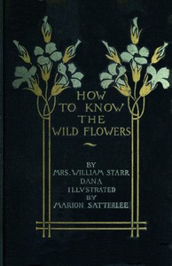 Cover of How to know the wild flowers