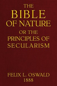 Cover of The Bible of nature