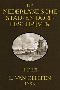 Cover of De Nederlandsche stad- en dorpbeschrijver, Deel 3 (van 8)