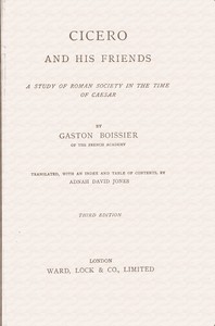 Cover of Cicero and his friends