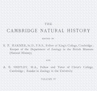 Cover of The Cambridge natural history, Vol. 04 (of 10)