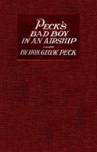 Cover of Peck's Bad Boy in an airship