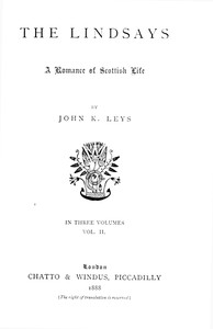 Cover of The Lindsays