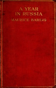 Cover of A year in Russia