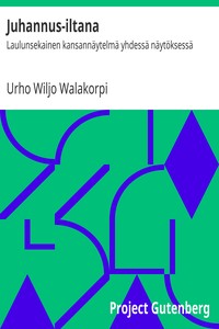 Cover of Juhannus-iltana