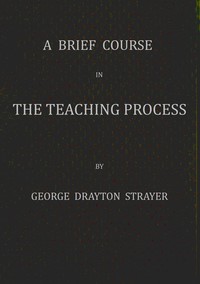 Cover of A brief course in the teaching process