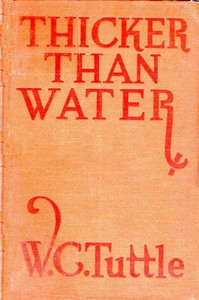 Cover of Thicker than water