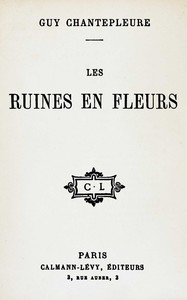 Les ruines en fleur