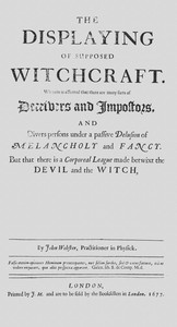 Cover of The displaying of supposed witchcraft