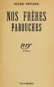 Cover of Nos frères farouches