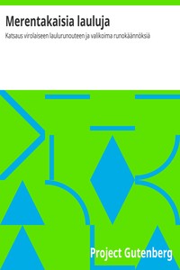Cover of Merentakaisia lauluja