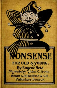 Cover of Nonsense for old and young