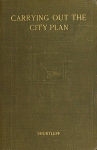 Cover of Carrying out the city plan
