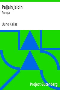 Cover of Paljain jaloin