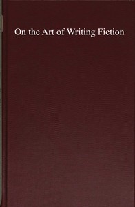 Cover of On the art of writing fiction
