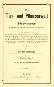 Cover of Die Tier- und Pflanzenwelt des Süsswassers. Zweiter Band.