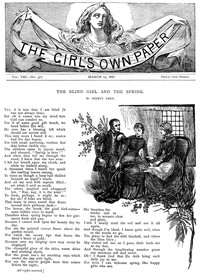 Cover of The Girl's Own Paper, vol. VIII., no. 377, March 19, 1887