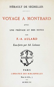 Cover of Voyage à Montbard