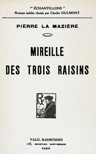 Cover of Mireille des Trois Raisins