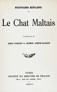 Cover of Le Chat Maltais