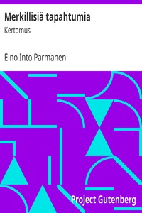 Cover of Merkillisiä tapahtumia