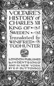 Cover of Voltaire's history of Charles XII, king of Sweden