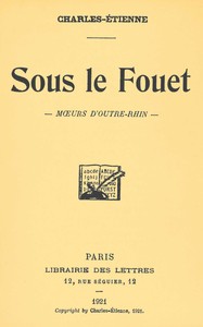 Cover of Sous le fouet