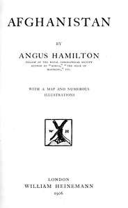 Cover of Afghanistan