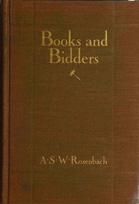 Cover of Books and bidders