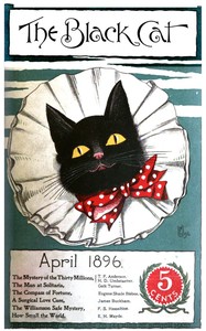 Cover of The Black Cat, Vol. I, No. 7, April 1896