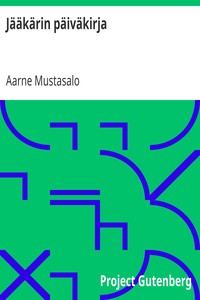 Cover of Jääkärin päiväkirja